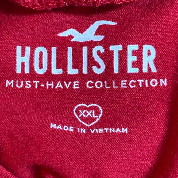 🎉HOST PICK🎉 Hollister Mock Neck Long Sleeve Crop Top - Picture 4 of 5